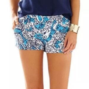 Lilly Pulitzer The Walsh Shorts Blue White 00